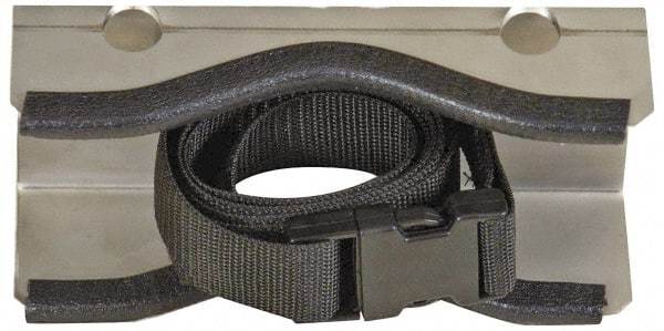 Made in USA - 4-1/4" Long x 8" Wide x 2-1/4" High, Gas One Cylinder Mount Stainless Steel - Fits 4, 5, 6, 7, 8, 9, 10, 11, 12, 13, 14" Diameter Cylinders - Exact Tool & Supply