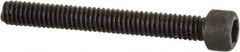 Value Collection - #1-72 UNF Hex Socket Drive, Socket Cap Screw - Alloy Steel, Black Oxide Finish, Fully Threaded, 5/8" Length Under Head - Exact Tool & Supply