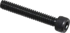 Value Collection - #3-48 UNC Hex Socket Drive, Socket Cap Screw - Alloy Steel, Black Oxide Finish, Fully Threaded, 5/8" Length Under Head - Exact Tool & Supply