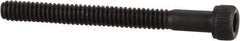 Value Collection - #3-48 UNC Hex Socket Drive, Socket Cap Screw - Alloy Steel, Black Oxide Finish, Partially Threaded, 1" Length Under Head - Exact Tool & Supply
