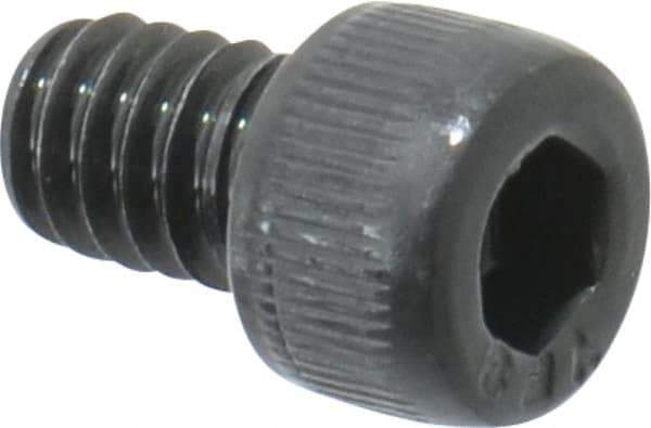 Value Collection - #5-40 UNC Hex Socket Drive, Socket Cap Screw - Alloy Steel, Black Oxide Finish, Fully Threaded, 3/16" Length Under Head - Exact Tool & Supply