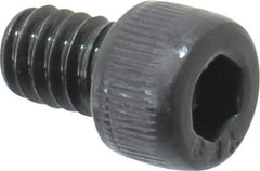 Value Collection - #5-40 UNC Hex Socket Drive, Socket Cap Screw - Alloy Steel, Black Oxide Finish, Fully Threaded, 3/16" Length Under Head - Exact Tool & Supply