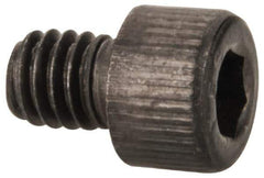 Value Collection - #6-40 UNF Hex Socket Drive, Socket Cap Screw - Alloy Steel, Black Oxide Finish, Fully Threaded, 3/16" Length Under Head - Exact Tool & Supply