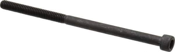 Value Collection - #8-32 UNC Hex Socket Drive, Socket Cap Screw - Alloy Steel, Black Oxide Finish, Partially Threaded, 3" Length Under Head - Exact Tool & Supply