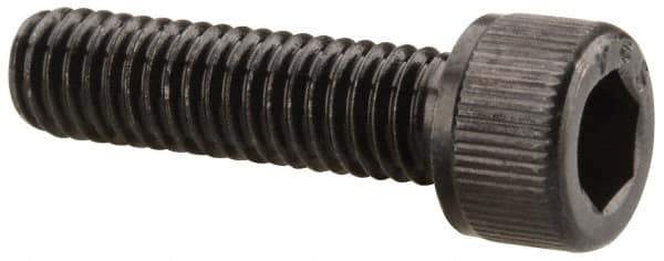 Value Collection - #8-36 UNF Hex Socket Drive, Socket Cap Screw - Alloy Steel, Black Oxide Finish, Fully Threaded, 5/8" Length Under Head - Exact Tool & Supply