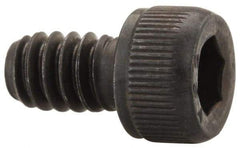 Value Collection - #10-24 UNC Hex Socket Drive, Socket Cap Screw - Alloy Steel, Black Oxide Finish, Fully Threaded, 5/16" Length Under Head - Exact Tool & Supply