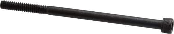 Value Collection - #10-24 UNC Hex Socket Drive, Socket Cap Screw - Alloy Steel, Black Oxide Finish, Partially Threaded, 3-1/4" Length Under Head - Exact Tool & Supply