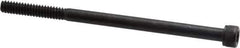 Value Collection - #10-24 UNC Hex Socket Drive, Socket Cap Screw - Alloy Steel, Black Oxide Finish, Partially Threaded, 3-1/4" Length Under Head - Exact Tool & Supply