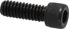 Value Collection - #12-24 UNC Hex Socket Drive, Socket Cap Screw - Alloy Steel, Black Oxide Finish, Fully Threaded, 5/8" Length Under Head - Exact Tool & Supply