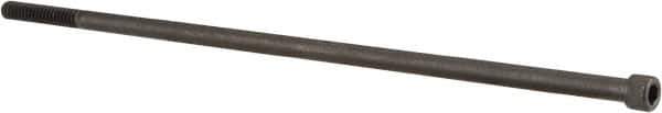 Value Collection - 1/4-20 UNC Hex Socket Drive, Socket Cap Screw - Alloy Steel, Black Oxide Finish, Partially Threaded, 8" Length Under Head - Exact Tool & Supply