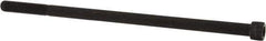 Value Collection - 1/4-28 UNF Hex Socket Drive, Socket Cap Screw - Alloy Steel, Black Oxide Finish, Partially Threaded, 5-1/2" Length Under Head - Exact Tool & Supply
