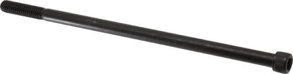 Value Collection - 5/16-18 UNC Hex Socket Drive, Socket Cap Screw - Alloy Steel, Black Oxide Finish, Partially Threaded, 7" Length Under Head - Exact Tool & Supply