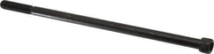 Value Collection - 5/16-18 UNC Hex Socket Drive, Socket Cap Screw - Alloy Steel, Black Oxide Finish, Partially Threaded, 7" Length Under Head - Exact Tool & Supply