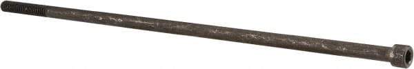 Value Collection - 5/16-18 UNC Hex Socket Drive, Socket Cap Screw - Alloy Steel, Black Oxide Finish, Partially Threaded, 10" Length Under Head - Exact Tool & Supply