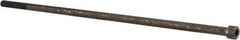 Value Collection - 5/16-18 UNC Hex Socket Drive, Socket Cap Screw - Alloy Steel, Black Oxide Finish, Partially Threaded, 10" Length Under Head - Exact Tool & Supply