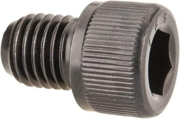 Value Collection - 5/16-24 UNF Hex Socket Drive, Socket Cap Screw - Alloy Steel, Black Oxide Finish, Fully Threaded, 3/8" Length Under Head - Exact Tool & Supply