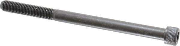 Value Collection - 5/16-24 UNF Hex Socket Drive, Socket Cap Screw - Alloy Steel, Black Oxide Finish, Partially Threaded, 4-1/2" Length Under Head - Exact Tool & Supply