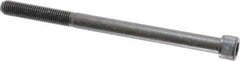 Value Collection - 5/16-24 UNF Hex Socket Drive, Socket Cap Screw - Alloy Steel, Black Oxide Finish, Partially Threaded, 4-1/2" Length Under Head - Exact Tool & Supply