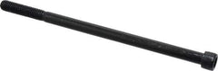 Value Collection - 3/8-16 UNC Hex Socket Drive, Socket Cap Screw - Alloy Steel, Black Oxide Finish, Partially Threaded, 7" Length Under Head - Exact Tool & Supply