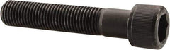 Value Collection - 7/16-20 UNF Hex Socket Drive, Socket Cap Screw - Alloy Steel, Black Oxide Finish, Partially Threaded, 2-1/4" Length Under Head - Exact Tool & Supply