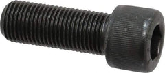 Value Collection - 1/2-20 UNF Hex Socket Drive, Socket Cap Screw - Alloy Steel, Black Oxide Finish, Fully Threaded, 1-3/8" Length Under Head - Exact Tool & Supply