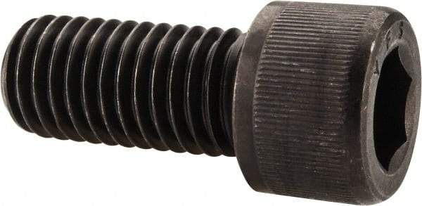 Value Collection - 9/16-12 UNC Hex Socket Drive, Socket Cap Screw - Alloy Steel, Black Oxide Finish, Fully Threaded, 1-1/2" Length Under Head - Exact Tool & Supply