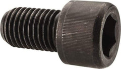 Value Collection - 9/16-18 UNF Hex Socket Drive, Socket Cap Screw - Alloy Steel, Black Oxide Finish, Fully Threaded, 1" Length Under Head - Exact Tool & Supply