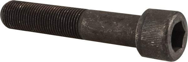 Value Collection - 5/8-18 UNF Hex Socket Drive, Socket Cap Screw - Alloy Steel, Black Oxide Finish, Partially Threaded, 3-1/4" Length Under Head - Exact Tool & Supply