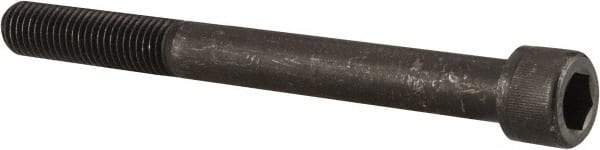 Value Collection - 3/4-10 UNC Hex Socket Drive, Socket Cap Screw - Alloy Steel, Black Oxide Finish, Partially Threaded, 7-1/2" Length Under Head - Exact Tool & Supply