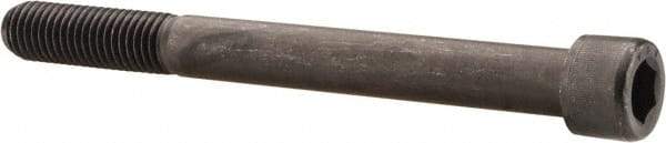 Value Collection - 3/4-16 UNF Hex Socket Drive, Socket Cap Screw - Alloy Steel, Black Oxide Finish, Partially Threaded, 5-1/2" Length Under Head - Exact Tool & Supply