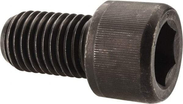 Value Collection - 7/8-9 UNC Hex Socket Drive, Socket Cap Screw - Alloy Steel, Black Oxide Finish, Partially Threaded, 1-1/2" Length Under Head - Exact Tool & Supply