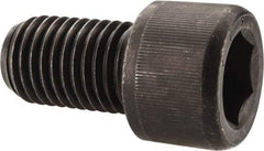 Value Collection - 7/8-9 UNC Hex Socket Drive, Socket Cap Screw - Alloy Steel, Black Oxide Finish, Partially Threaded, 1-1/2" Length Under Head - Exact Tool & Supply
