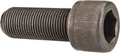 Value Collection - 7/8-14 UNF Hex Socket Drive, Socket Cap Screw - Alloy Steel, Black Oxide Finish, Fully Threaded, 2-1/4" Length Under Head - Exact Tool & Supply