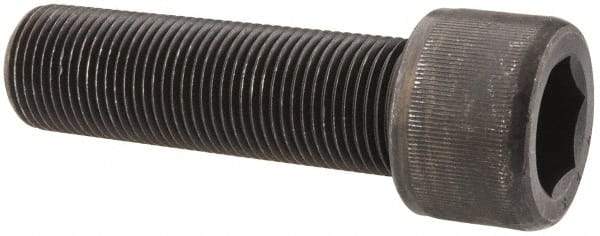 Value Collection - 7/8-14 UNF Hex Socket Drive, Socket Cap Screw - Alloy Steel, Black Oxide Finish, Fully Threaded, 3" Length Under Head - Exact Tool & Supply