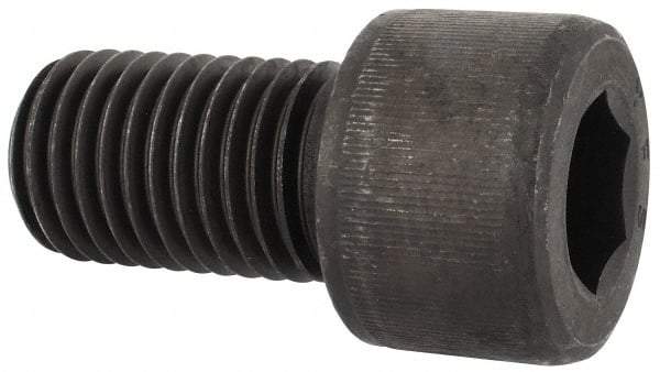 Value Collection - 1-8 UNC Hex Socket Drive, Socket Cap Screw - Alloy Steel, Black Oxide Finish, Fully Threaded, 1-3/4" Length Under Head - Exact Tool & Supply