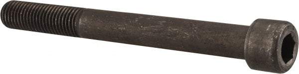 Value Collection - 1-8 UNC Hex Socket Drive, Socket Cap Screw - Alloy Steel, Black Oxide Finish, Partially Threaded, 9" Length Under Head - Exact Tool & Supply
