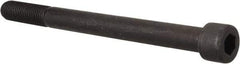 Value Collection - 1-8 UNC Hex Socket Drive, Socket Cap Screw - Alloy Steel, Black Oxide Finish, Partially Threaded, 12" Length Under Head - Exact Tool & Supply