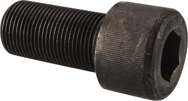 Value Collection - 1-14 UNF Hex Socket Drive, Socket Cap Screw - Alloy Steel, Black Oxide Finish, Fully Threaded, 2" Length Under Head - Exact Tool & Supply
