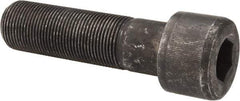 Value Collection - 1-1/4 - 12 UNF Hex Socket Drive, Socket Cap Screw - Alloy Steel, Black Oxide Finish, Partially Threaded, 4-1/2" Length Under Head - Exact Tool & Supply