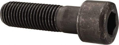 Value Collection - 1-1/2 - 6 UNC Hex Socket Drive, Socket Cap Screw - Alloy Steel, Black Oxide Finish, Partially Threaded, 5-1/2" Length Under Head - Exact Tool & Supply