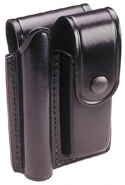 Mag-Lite - Leather Mini/Pocket Flashlight Belt Holster - Black, Compatible with Maglite AA Batteries - Exact Tool & Supply