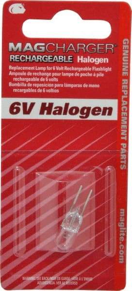 Mag-Lite - Halogen Bulb - Clear, Compatible With RE1019 Flashlights - Exact Tool & Supply