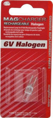 Mag-Lite - Halogen Bulb - Clear, Compatible With RE1019 Flashlights - Exact Tool & Supply