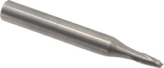 Onsrud - 1/8" Cutting Diam x 1/4" Length of Cut, 2 Flute, Upcut Spiral Router Bit - Uncoated, Right Hand Cut, Solid Carbide, 2" OAL x 1/4" Shank Diam, Bottom-Surfacing, 30° Helix Angle - Exact Tool & Supply