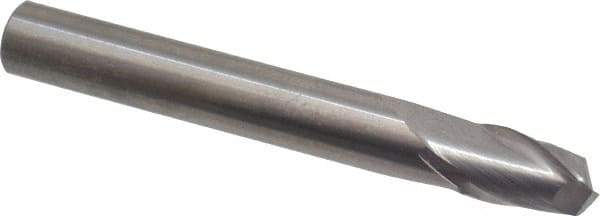 Onsrud - 1/4" Cutting Diam x 3/8" Length of Cut, 2 Flute, Upcut Spiral Router Bit - Uncoated, Right Hand Cut, Solid Carbide, 2" OAL x 1/4" Shank Diam, Bottom-Surfacing, 30° Helix Angle - Exact Tool & Supply