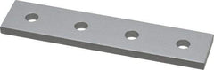 80/20 Inc. - 7/8" Wide, 4" High, Open Shelving 4 Hole Joining Strip - Aluminum, Use with Series 10 & Bolt Kit 3321 - Exact Tool & Supply