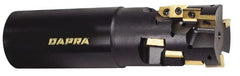 Dapra - 1/2" Cut Diam, 0.35" Max Depth, 5/8" Shank Diam, Weldon Shank, 2-3/4" OAL Indexable Square-Shoulder End Mill - Exact Tool & Supply