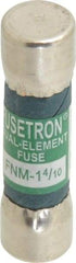 Cooper Bussmann - 250 VAC, 1.4 Amp, Time Delay General Purpose Fuse - Fuse Holder Mount, 1-1/2" OAL, 10 at 125 V kA Rating, 13/32" Diam - Exact Tool & Supply