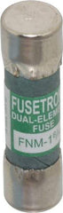 Cooper Bussmann - 250 VAC, 1.6 Amp, Time Delay General Purpose Fuse - Fuse Holder Mount, 1-1/2" OAL, 10 at 125 V kA Rating, 13/32" Diam - Exact Tool & Supply