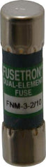 Cooper Bussmann - 250 VAC, 3.2 Amp, Time Delay General Purpose Fuse - Fuse Holder Mount, 1-1/2" OAL, 10 at 125 V kA Rating, 13/32" Diam - Exact Tool & Supply